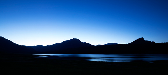 Dawn at Williams Creek Reservoir