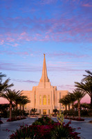 Gilbert Temple Sunrise from the East